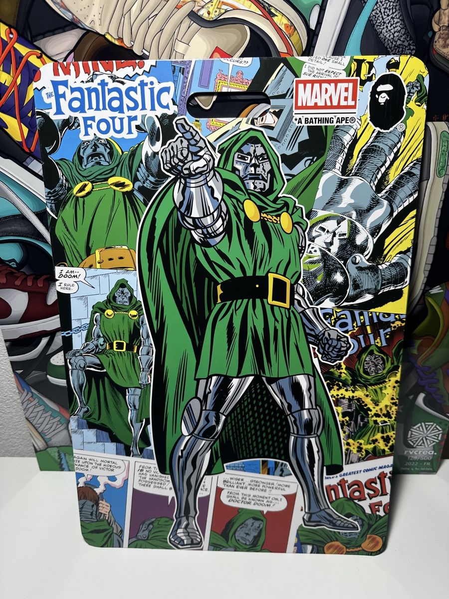 Bape Scarpe da uomo: A Bathing Ape Bape Sta Marvel Dr.Doom Gr.43 – Nuovo e nell'imballaggio originale da Freidorf TG venduto da kickznlacez 8
