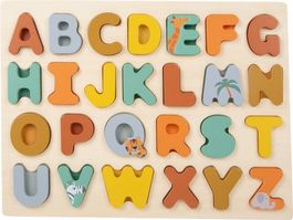 Puzzle ABC "Safari" en bois ( NEUF )