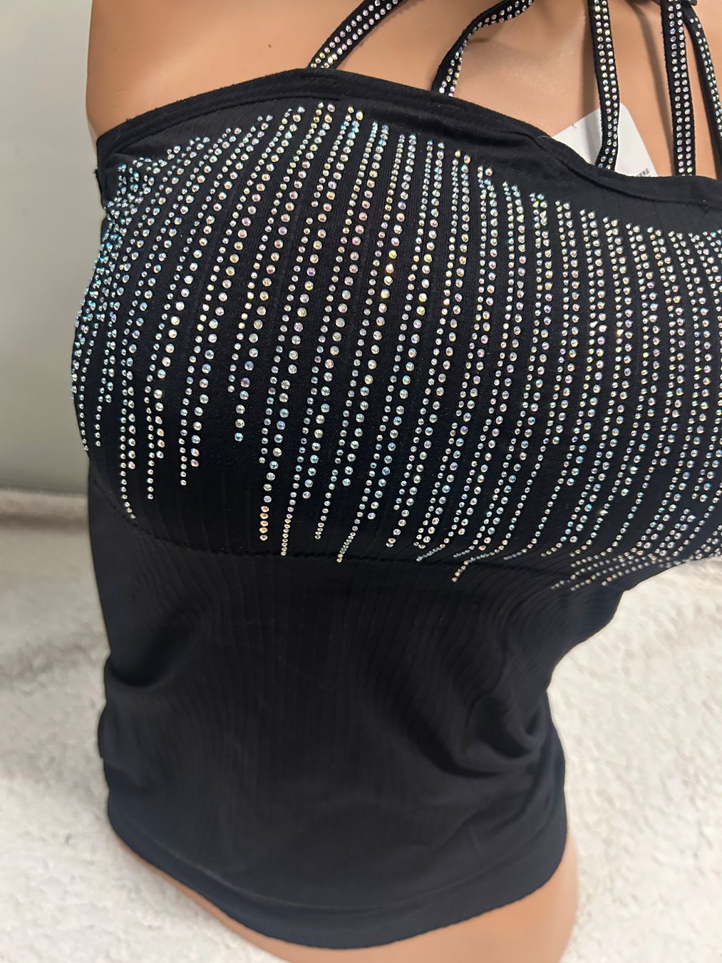 Tops: Top mit Strass figurbetont Gr S NEU – Neuf avec emballage d'origine à Regensdorf par Spyke55 1