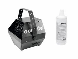 EUROLITE Set B-100 Seifenblasenmaschine schwarz DMX