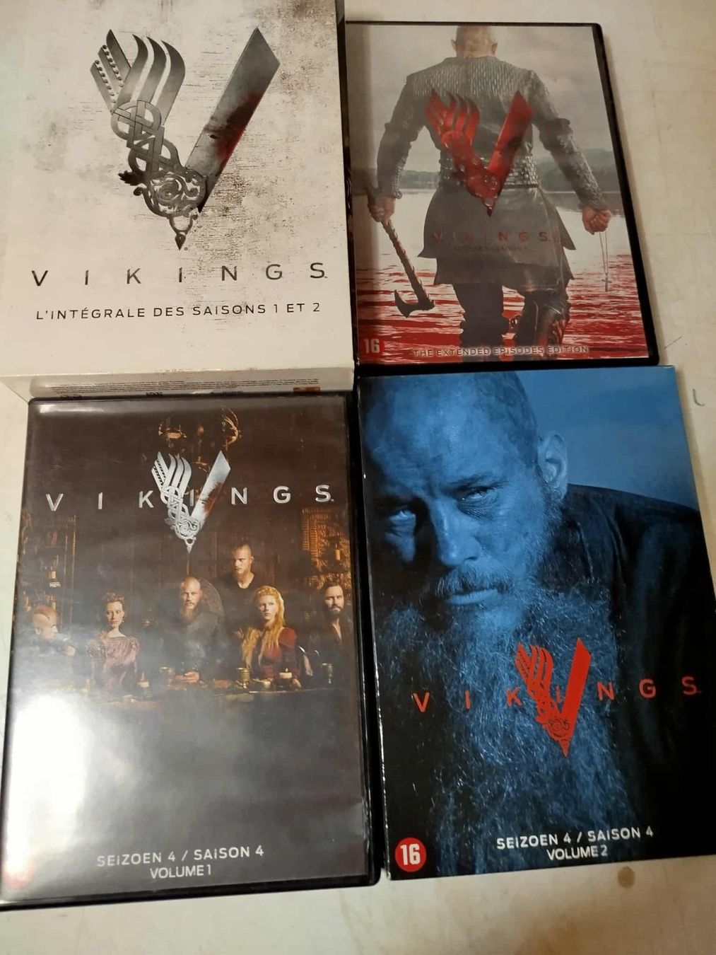 Tutti i DVDs: DvD Vikings Saison 1-4 – Usato da La Chaux-de-Fonds venduto da Emmaus2300CDF 2