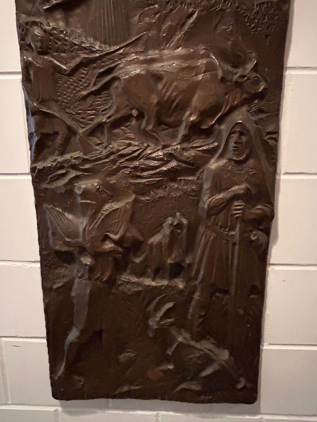 Sculptures & Statues: Flachrelief signiert mit Luigi Ferretti – D'occasion à Basel par brasilia1234 1