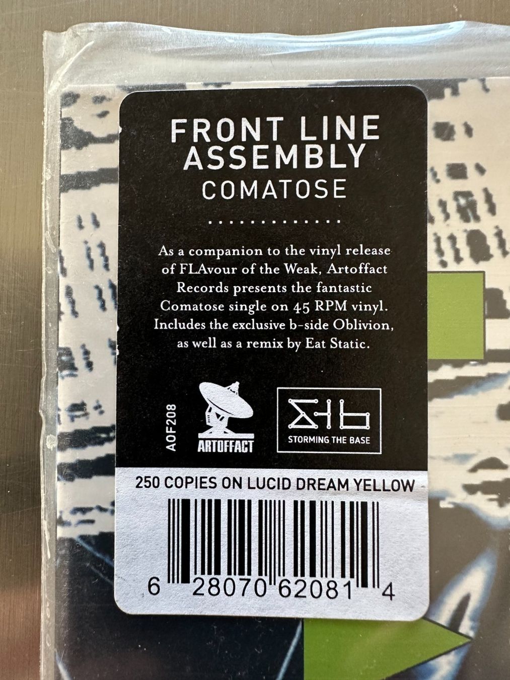 Dischi in vinile: FRONT LINE ASSEMBLY 12 COMATOSE - ELECTRO-INDUS !! – Nuovo (secondo la descrizione) da Sion venduto da jaipur1401 1