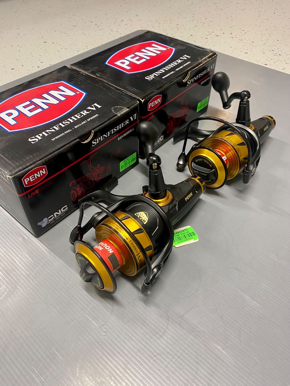 Tamburi & Mulinelli: 2x Penn Spinfisher 6500gr – Nuovo e nell'imballaggio originale da Trimbach venduto da duri.. 1