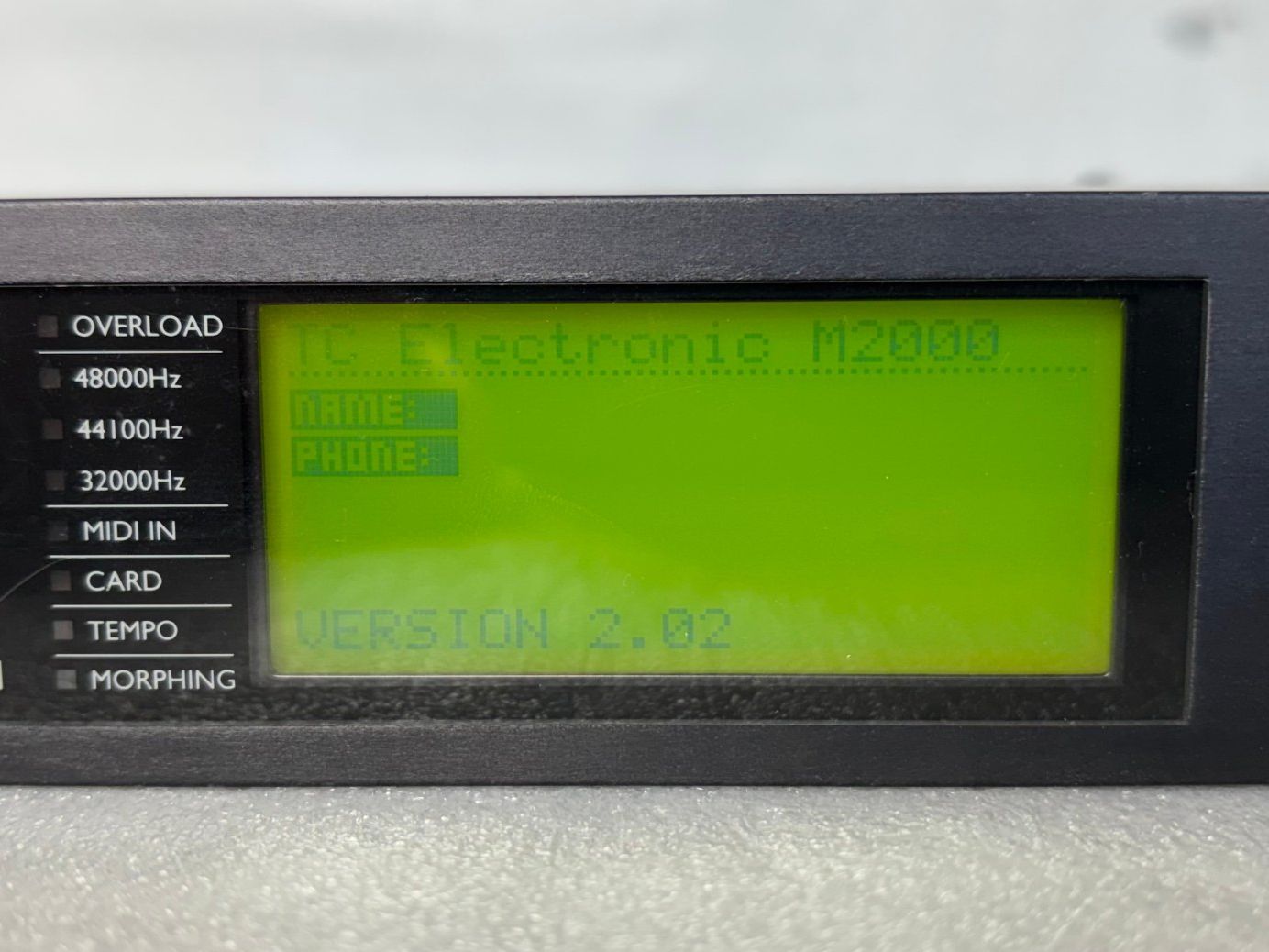 Strumenti musicali: TC Electronic M2000 à vendre – Usato da Genève venduto da Beeno01 3