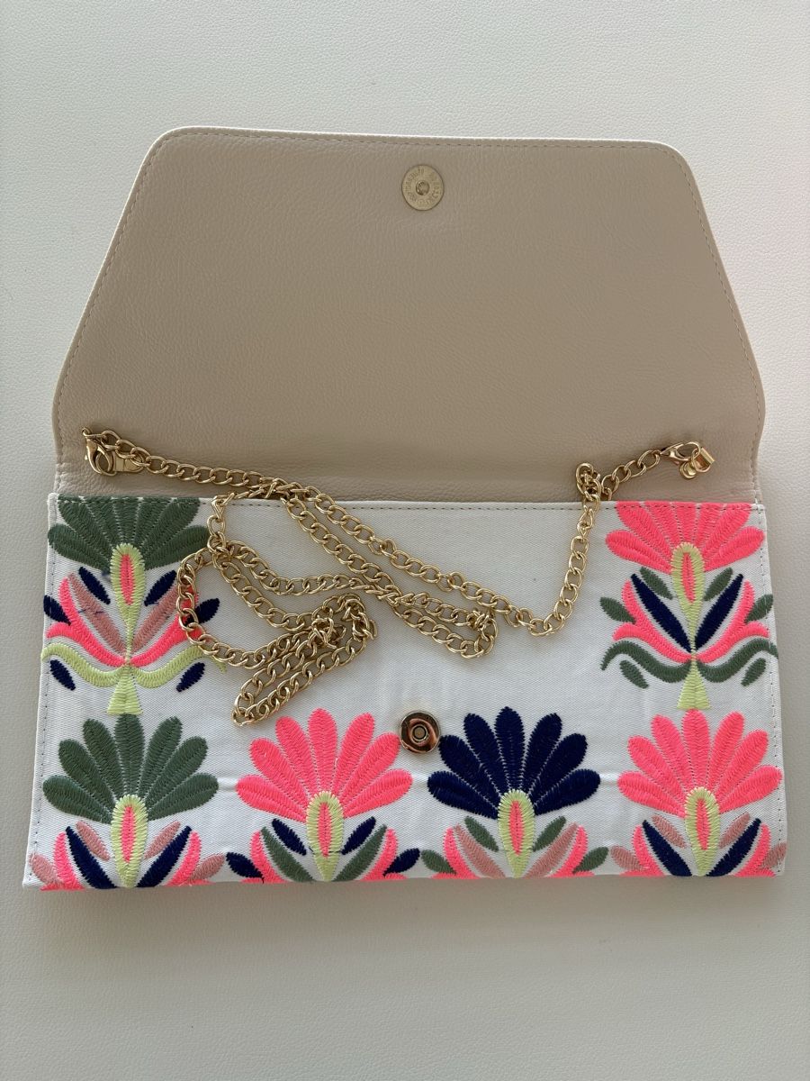 Borse & Zaini: clutch bag machine embroidery, textiles – Nuovo e nell'imballaggio originale da Lausanne venduto da oyu_hgg5 7
