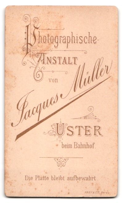 Fotografie & Manifesti: Fotografie Jaques Müller, Uster, Dame i – Usato da Berlin venduto da bartko-reher 1
