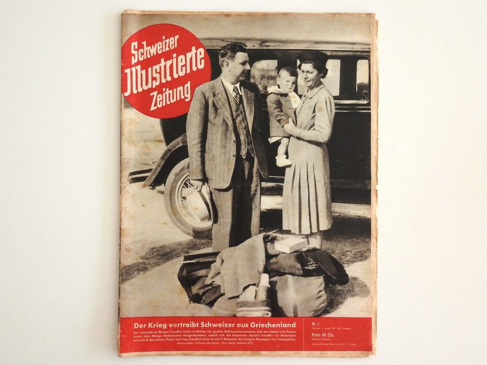 2 Magazines Fußball Illustrierte 1941 N°43 & 45 - Tschammerpokal - Bon état