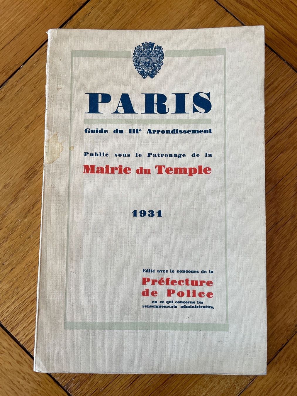 Bücher: Guide Paris 1931 – Gebraucht aus Genève von Livsonman