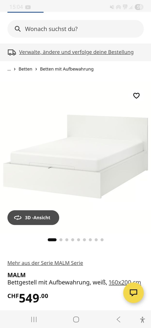 Lits: Bett – D'occasion à Winterthur par Peykk