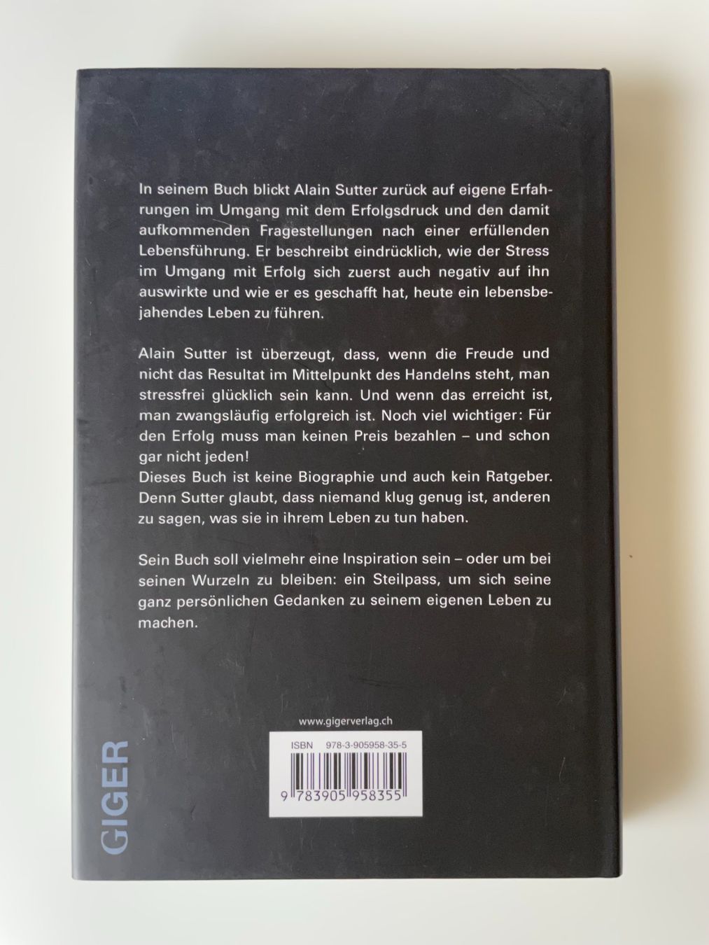 Bücher: Buch "Stressfrei glücklich sein" von Alain Sutter – Neu (gemäss Beschreibung) aus Lachen SZ von  1