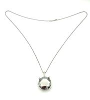 CHOPARD. Collier "Joaillerie" or, chrome et diamants