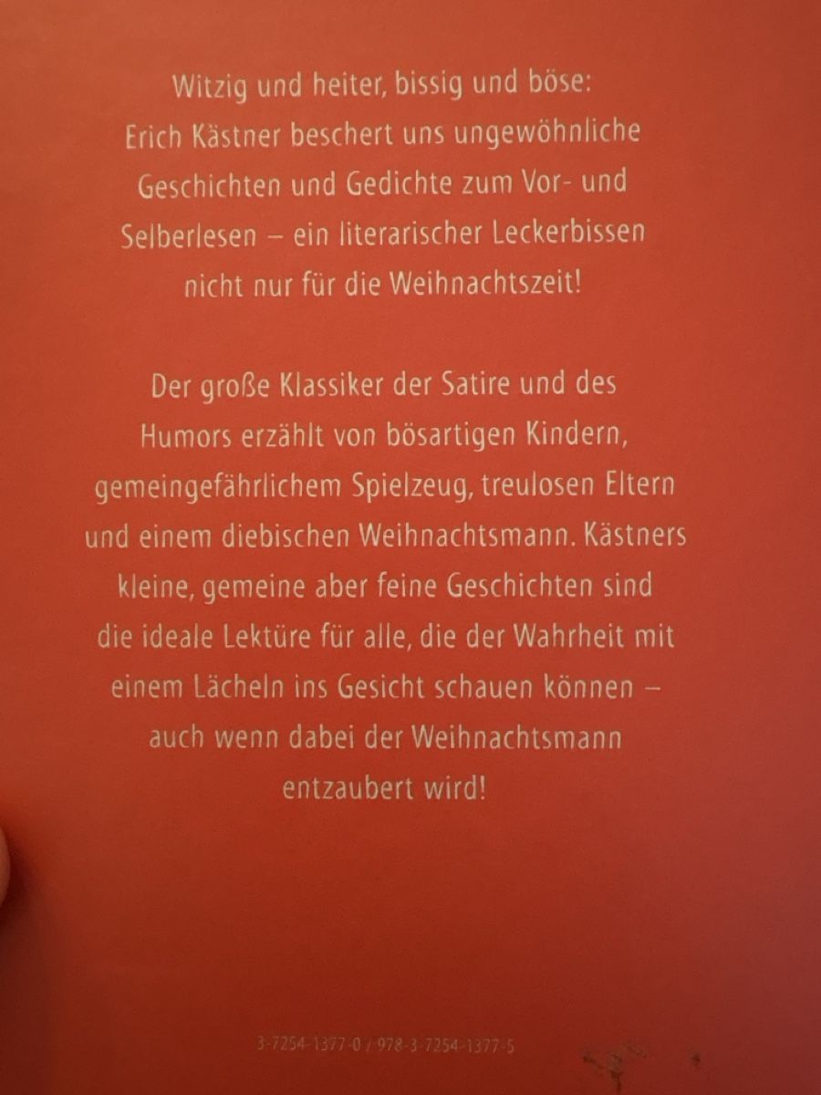 Bücher: Erich Kästner Interview mit dem Weihnachtsmann Buch – Neu (gemäss Beschreibung) aus Schaffhausen von Reporter 1