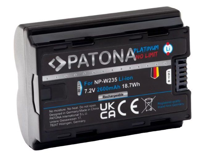 Fuji Batterie: PATONA NP-W235 Akku – Usato da Kloten venduto da har_7ds7