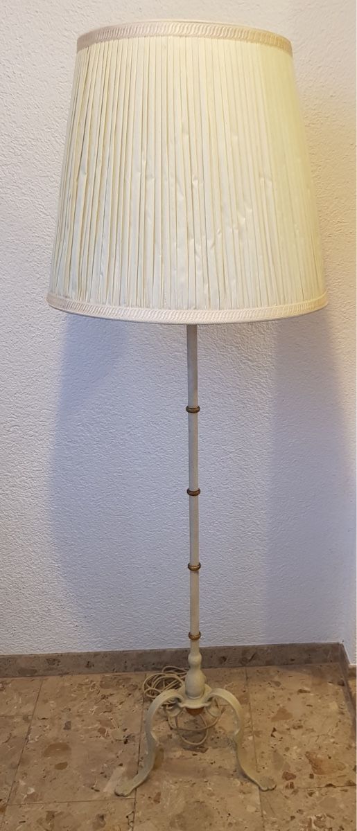 Lampade: Vintage Messing Stehlampe, Stehleuchte – Usato da Mauensee venduto da Braut-kleid 1