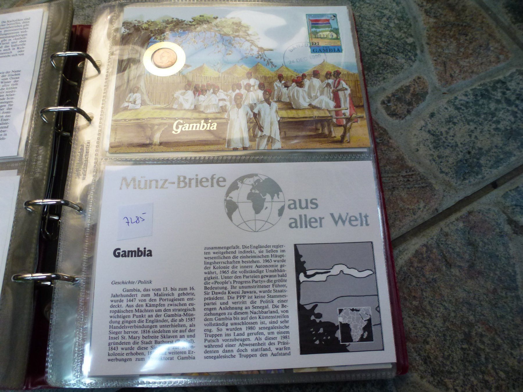 Tutti le monete: Münzbrief Gambia – Usato da Olten venduto da Disc-Verkauf