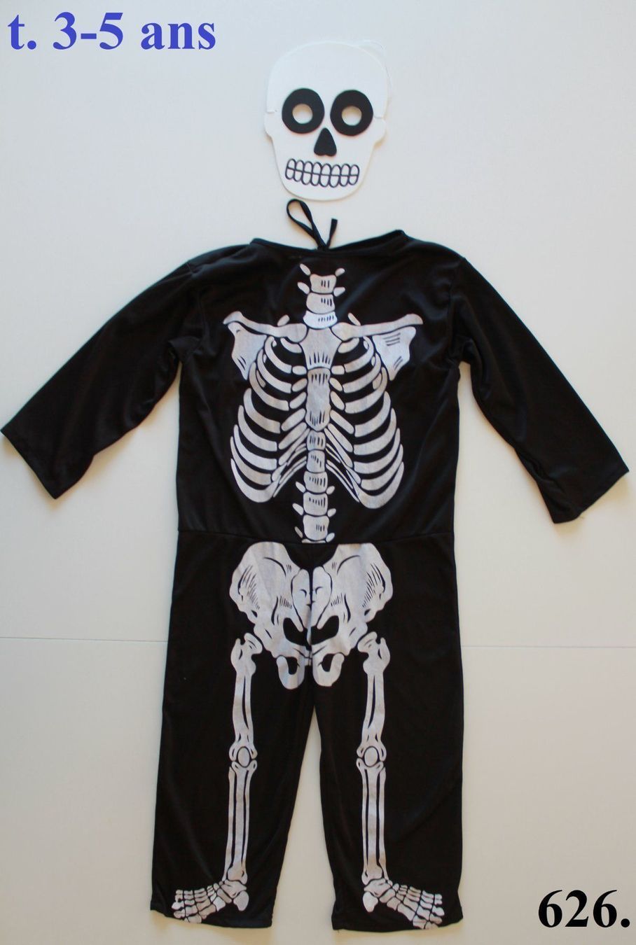 Costumi: Costume squelette / Skelett t. 3 - 5 ans – Usato da Peseux venduto da CoolShoping