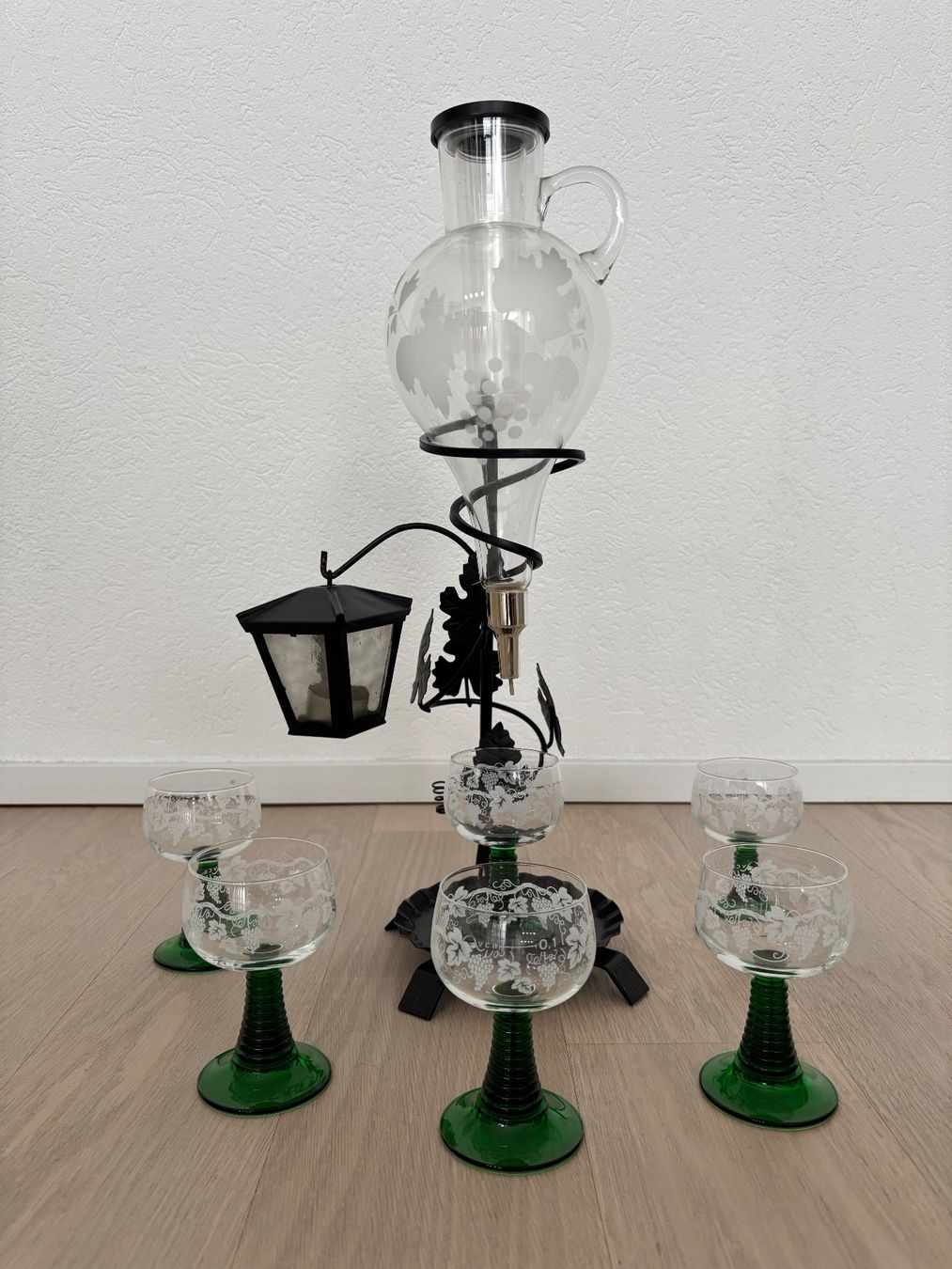 Bicchieri: Vintage Wein Set – Usato da Eschlikon TG venduto da lucky19752012
