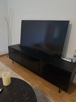 Modernes TV-Lowboard / TV-Möbel Schwarz Hochglanz