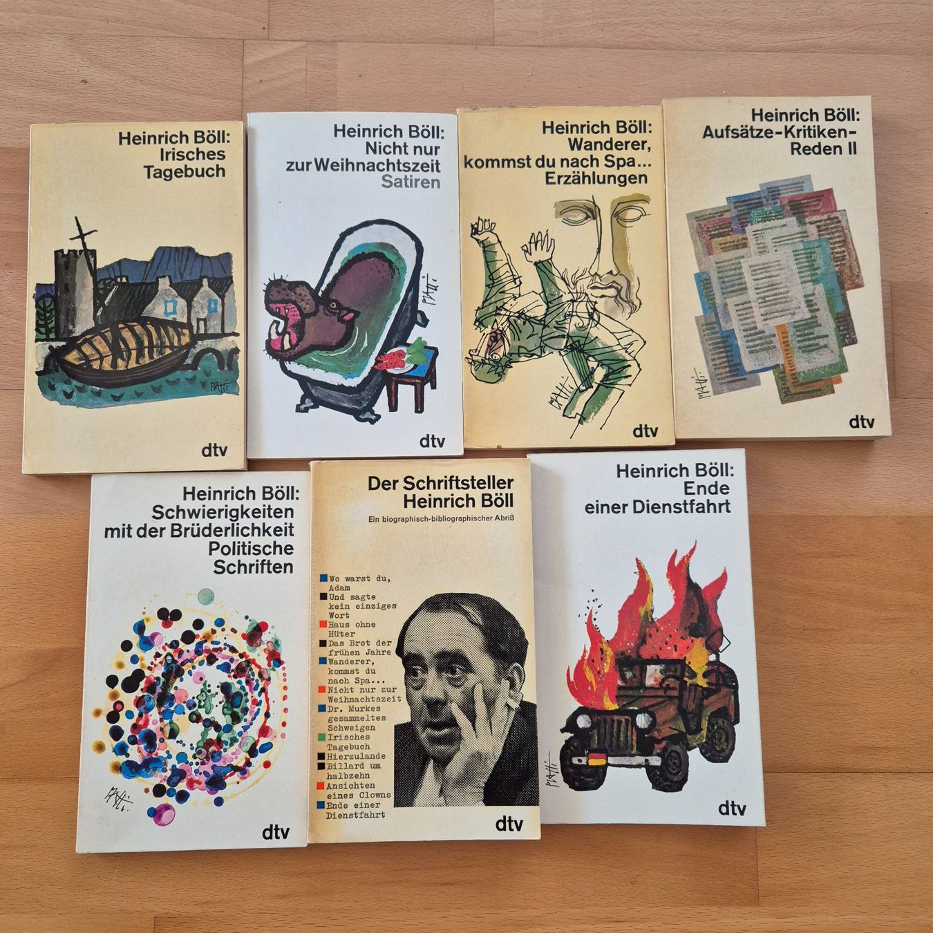 Bücher: Bücher von Heinrich Böll – Gebraucht aus Winterthur von WSBS_4067