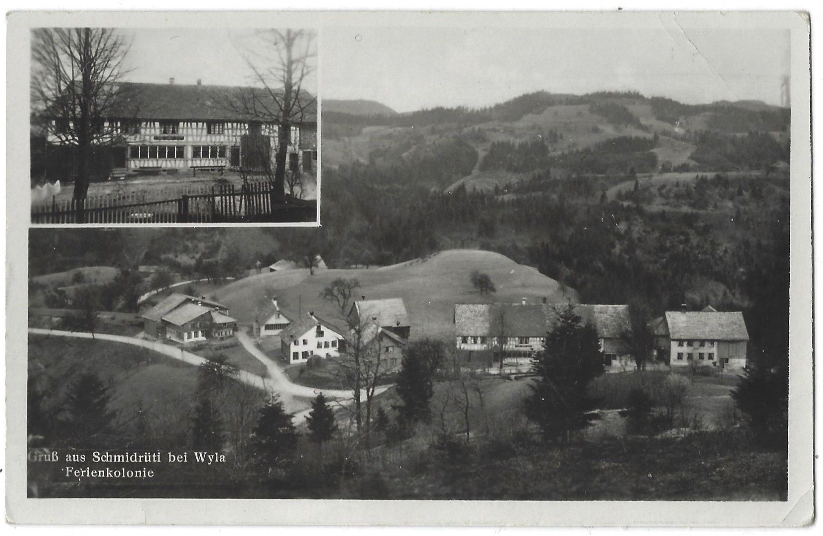 Cartoline postali: Gruss  aus  Schmidrüti  bei  Wyla – Usato da Bütschwil venduto da Jackson1A