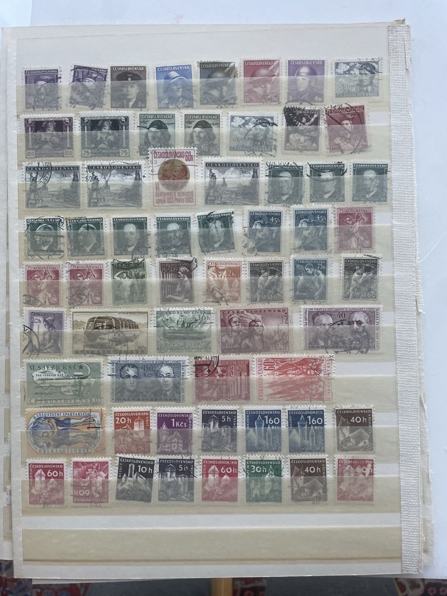 Tutti i francobolli: Briefmarken-Sammlung: Tschechien – Usato da Meierskappel venduto da Hala03 5