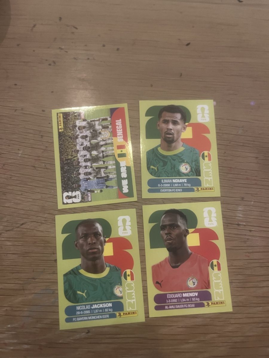 Panini Sammelbilder & Trading cards: Paninis Senegal – Neu (gemäss Beschreibung) aus Zürich von Noth020570