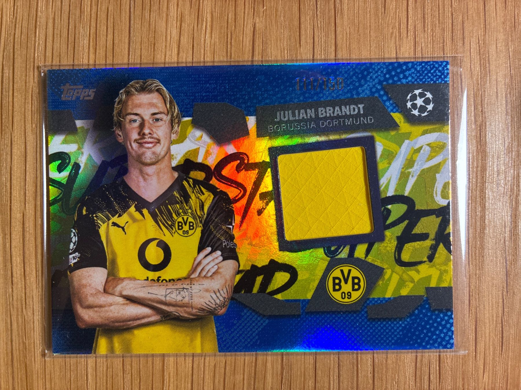Topps Cartes à collectionner: Topps Flagship Julian Brandt BVB Patch /150 – D'occasion à Wangenried par Garagara
