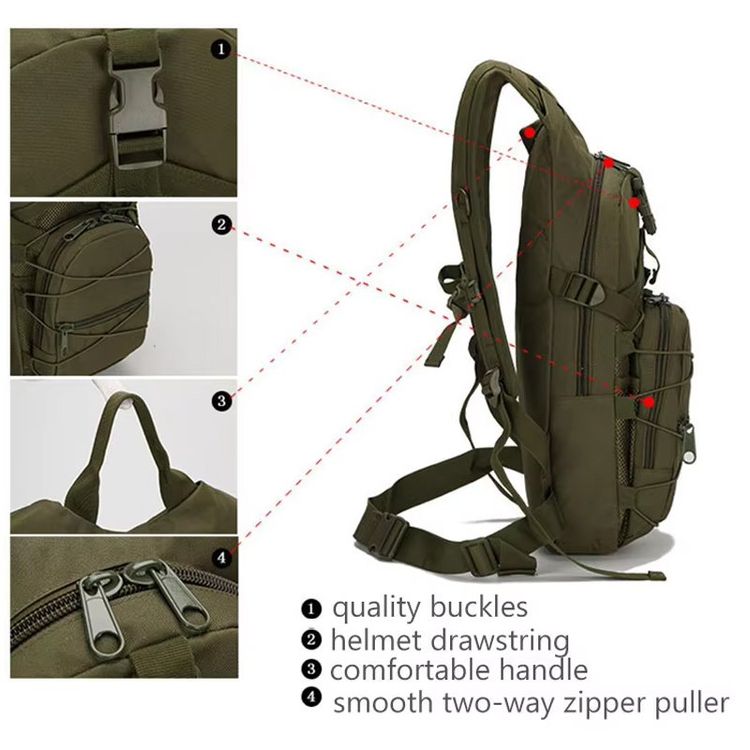 Porte-Gourde Molle Tactique – Sangle Ajustable 7-15 Cm, Compatible Système MOLLE, Pour Sac à Dos, Randonnée, Camping, Sports Extérieurs