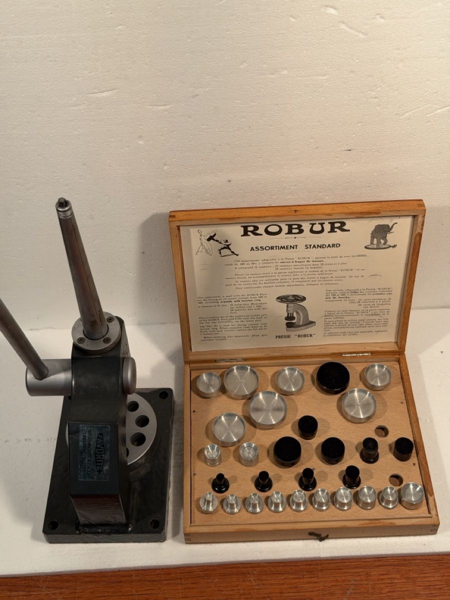 Tutti gli attrezzi: ROBUR Assortiment Standard Press Parts Set – Usato da Lausanne venduto da artnouveau04 1