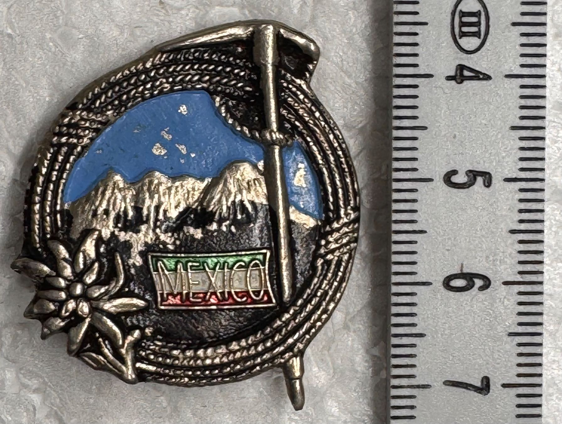 Placchette & Badge: Hutanstecker, Mexiko Vintage Bergsteiger Abzeichen – Usato da Andwil SG venduto da Ariisa1234 3