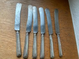 6 Antike Messer Desertmesser