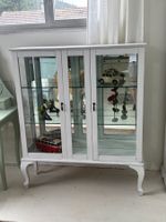 Vitrine Italien Holz Spiegel vintage shabby chic börnie's