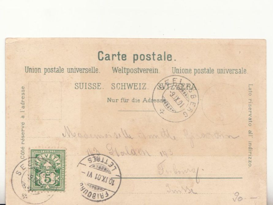 Cartoline postali: Seelisberg 1901 – Usato da Bürglen TG venduto da StampGraf 1
