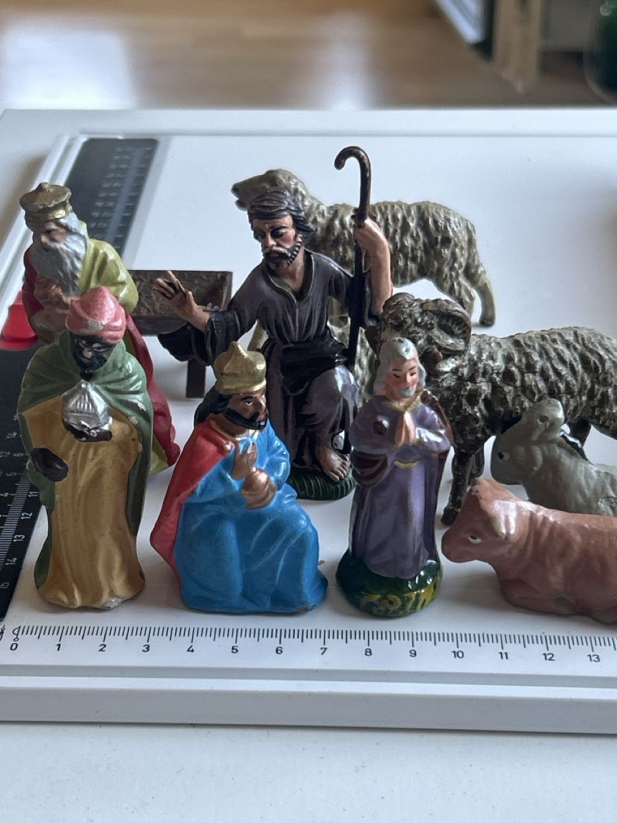 Figuren: Krippenfiguren Set 11 Teile gebraucht(I17) – Gebraucht aus Neuenhof von bro_9zsg 3
