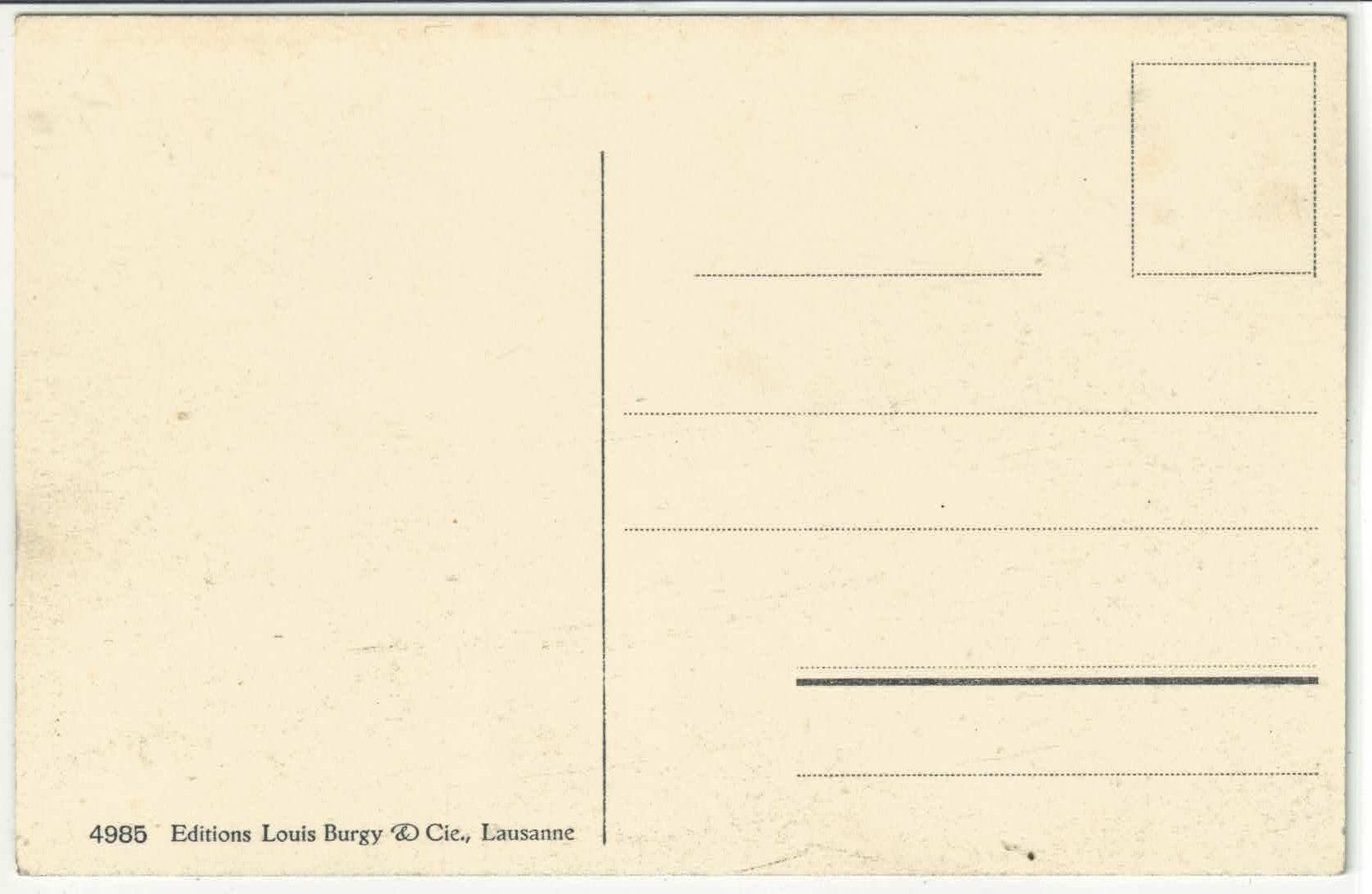 Cartoline postali: Ligne Martigny-Chatelard - Le tunnel du Lachat – Usato da Ettingen venduto da Kartenplanet 1
