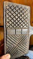 fer à bricelets très ancien Brezeleisen 1738 !!
