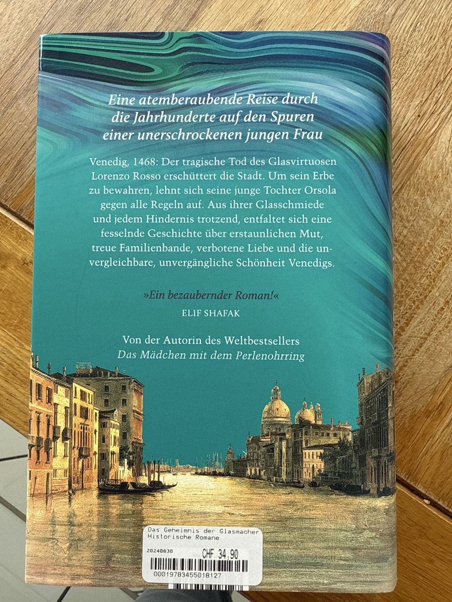 Libri: Das Geheimnis der Glasmacherin – Nuovo (secondo la descrizione) da Herisau venduto da StarlightThaler 2