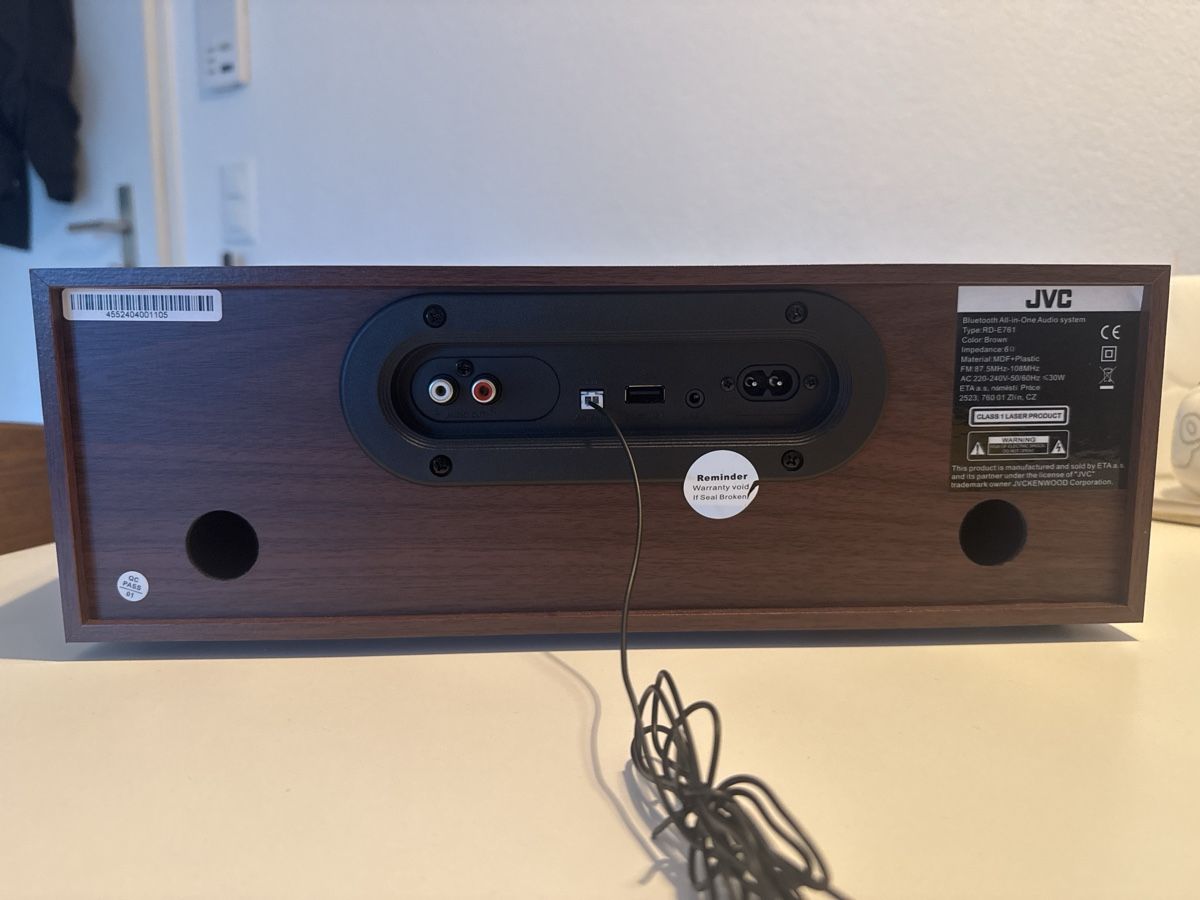 JVC Lettore multimediale & Streamer: CD Player, Lautsprecher JVC RD-E761 – Nuovo (secondo la descrizione) da Benglen venduto da Maune 1
