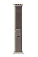 Weiss/Grau/Blau Trail Loop Armband für Apple Watch Ultra