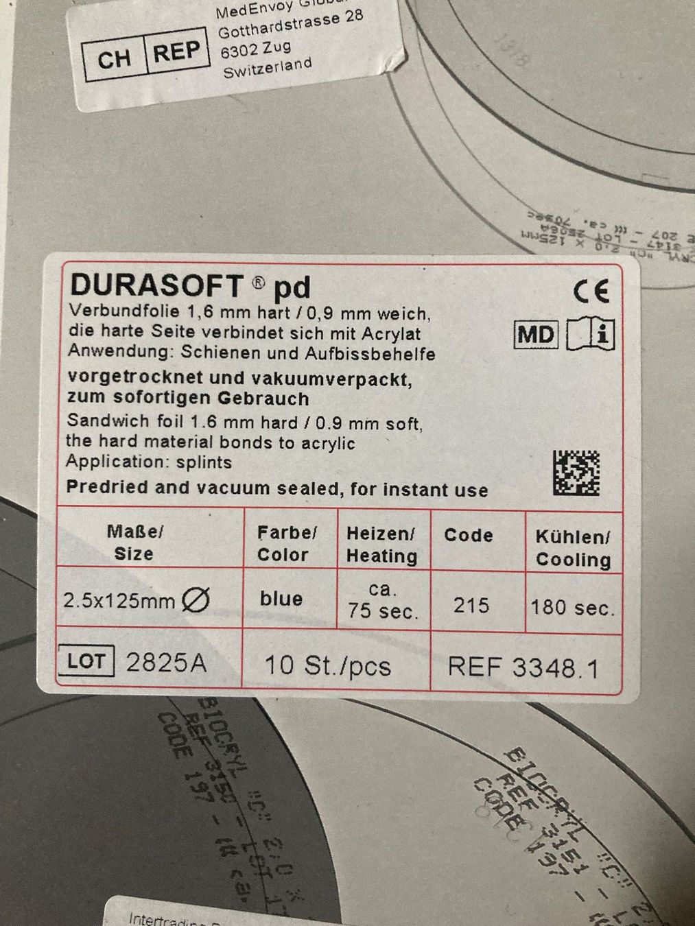 Folien: Scheu Durasoft pd im Bundle – Neu und originalverpackt aus Kaltbrunn von Silberkiste 1