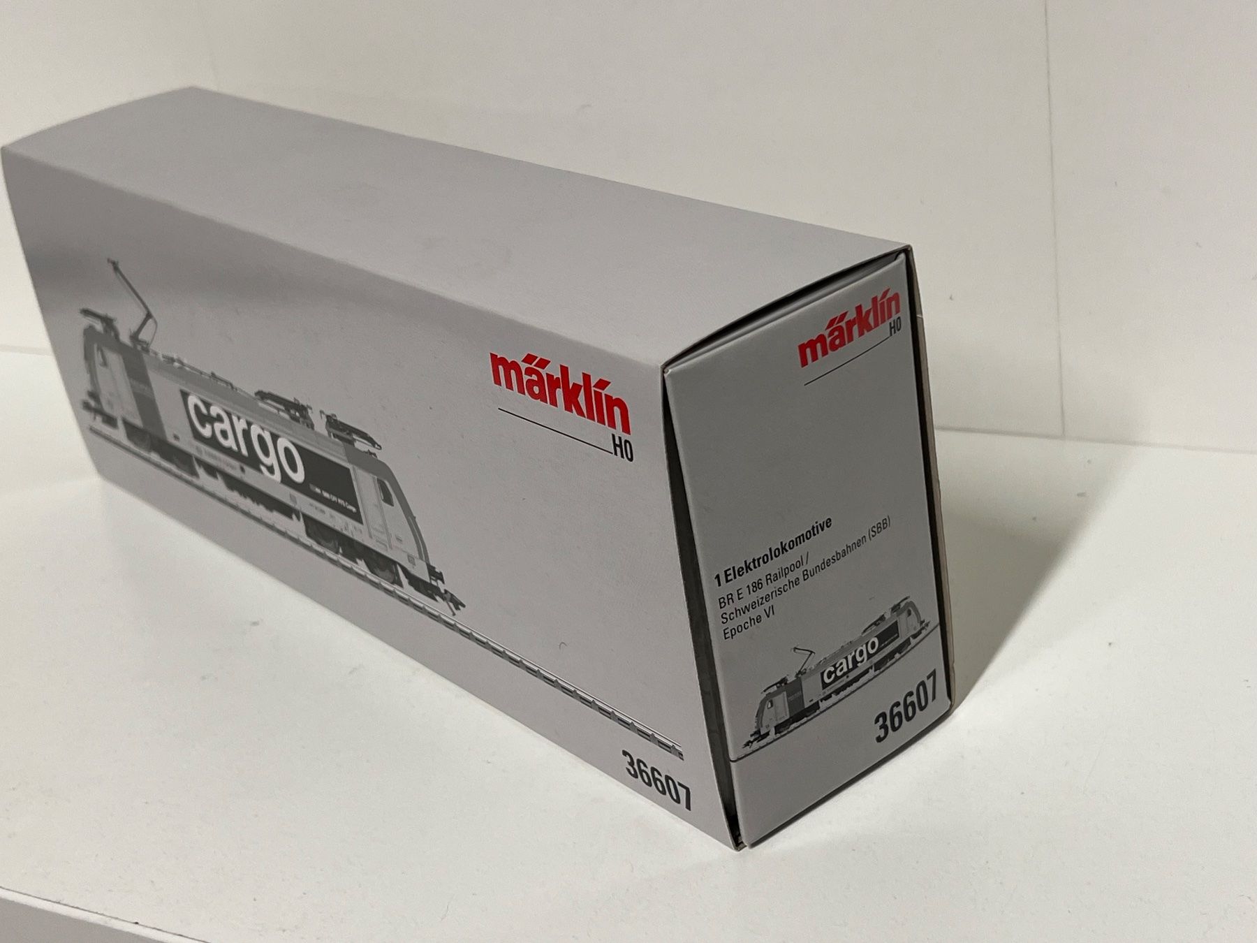 Märklin Modelleisenbahnen: Märklin 36607  BR E 186 Railpool Cargo SBB  Digital H0 – Neu und originalverpackt aus Geroldswil von TopTrain54 3