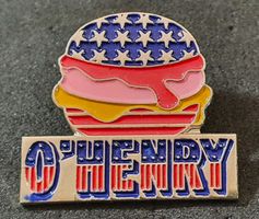 V171 - Pin Burger USA American O'Henry