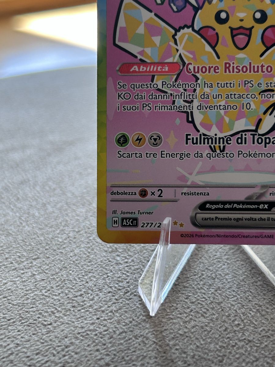 Pokémon Sammelbilder & Trading cards: Pokémon Pikachu ex 277/217 - NM – Neu (gemäss Beschreibung) aus Bern von mar_p8lc 1