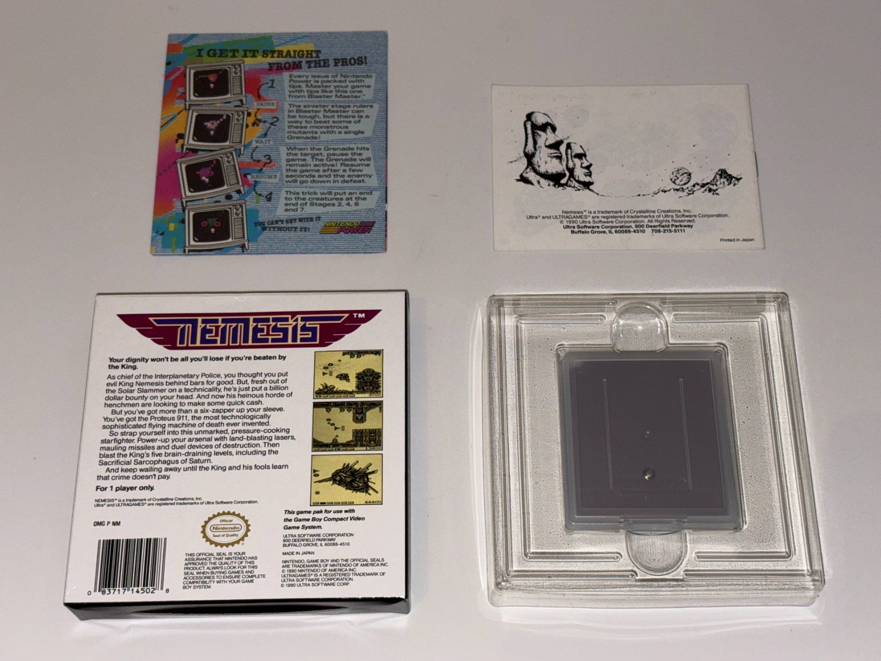 Nintendo Spiele: Nemesis - Nintendo Game Boy - OVP – Gebraucht aus Zürich von VintagePalace 1