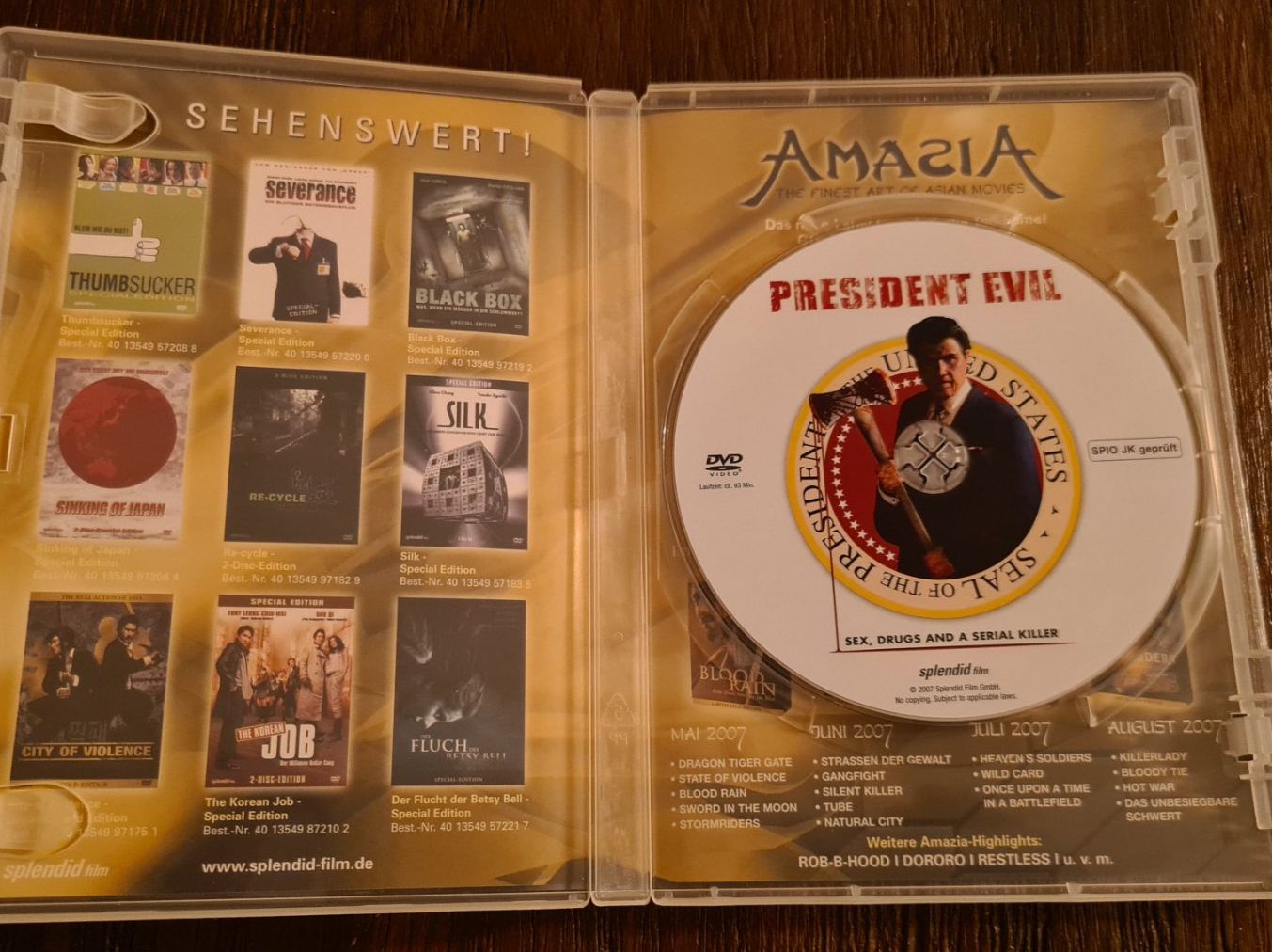 Tutti i DVDs: President Evil (H) – Usato da Oberkirch LU venduto da ThE_CoLLecTor666 2