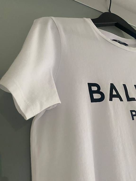 T-shirt: T-shirt femme BALMAIN authentique  – Nuovo e nell'imballaggio originale da Riaz venduto da tim_276t 3
