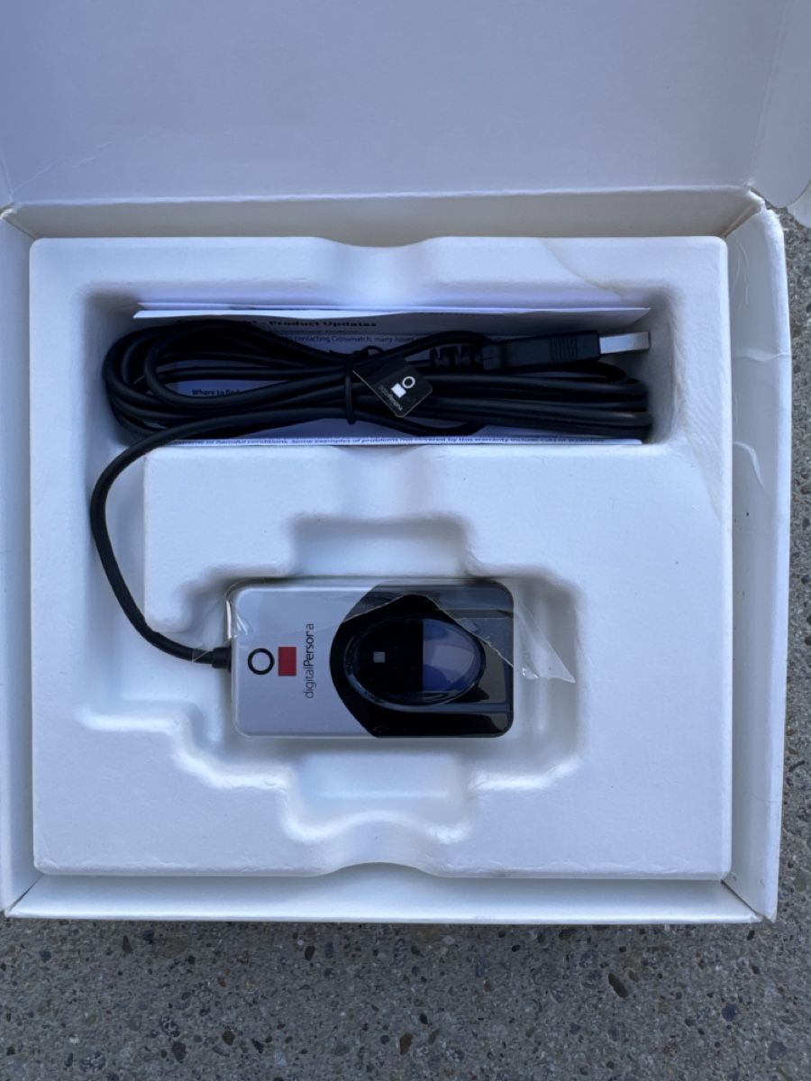 Componenti elettronici: Fingerprint Reader Digital Persona U.are.u 4500 – Nuovo e nell'imballaggio originale da Zürich venduto da Brockiwelt 1