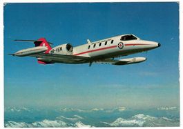 Ambulanz-Jet Lear 35 A der SRFW (REGA), um 1980