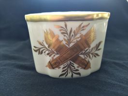 Pot en porcelaine vintage oblongue de Limoges "France"